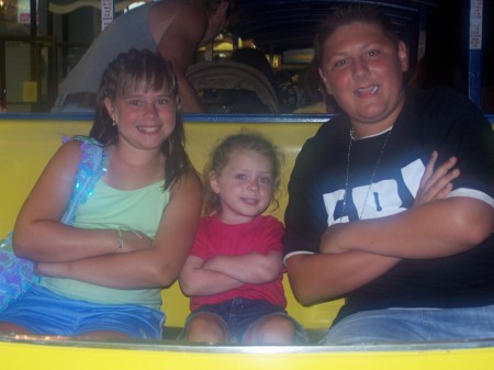 My kids in Wildwood, NJ 2005