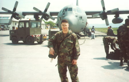 Departing Macedonia in 2000