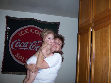Me and another grand daughter, Cassidy. It was her 3rd birthday, May 15th