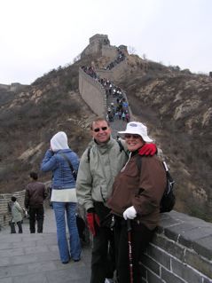 On the Great Wall....Nov '06