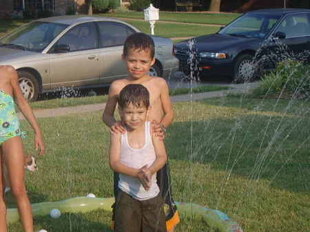 Dan & Jake, b-day party