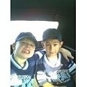 My boys on the way to the Titans game