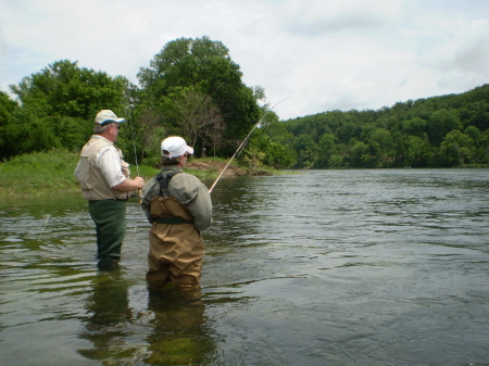 Fishing the White River in Arkansas - May 08