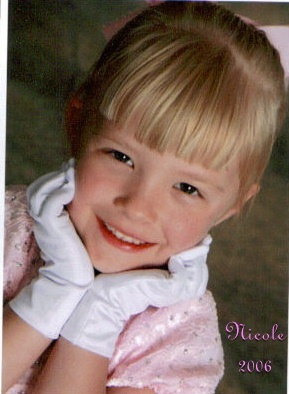 My daughter Nicole 4years old