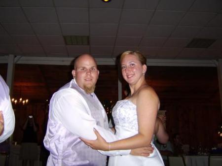 Our First Dance as Husband and Wife.