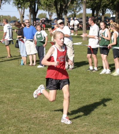 Emma Running Cross Country