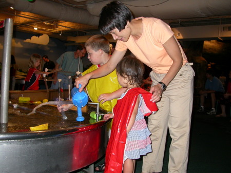 At the Cincinnati Children's Museum