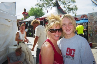 me and my son, ozzfest 2006