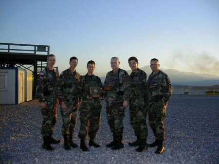 Some old friends Sept 2003 Camp Bondsteel, Kosovo