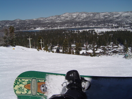 Powder break... Big Bear, CA