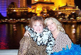 Julie & Me in Vegas for a Leppard show August, 2006