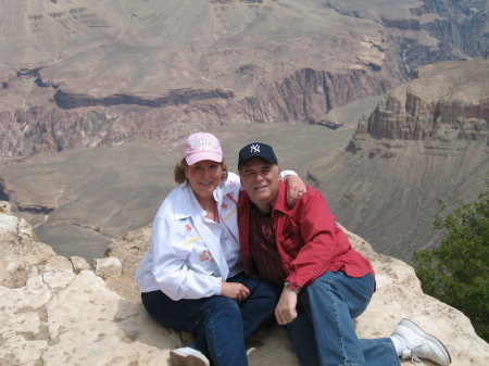 Peggy and Paul at the Grand Canyon 2006