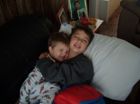 My sons- Storme and Skyler