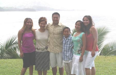 Montes family in Kauai