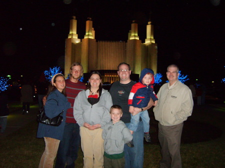 Christmas at the Washington LDS Temple