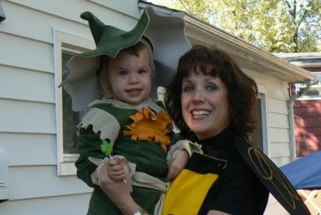 My son Eddie & I Halloween 2007