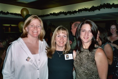 Inger, Becky & Kathy at the reunion
