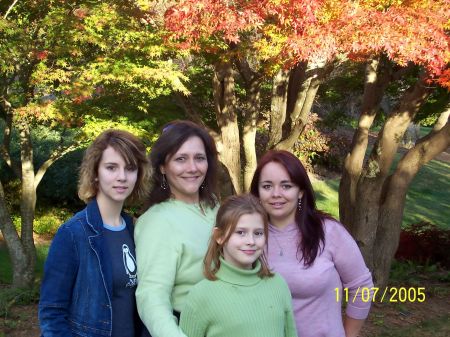 my daughters & I in Asheville NC on my birthday!!!!