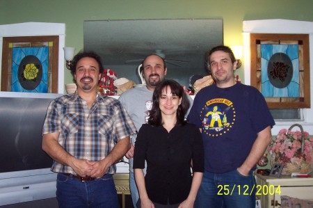 Pablo and siblings X-mas 2004