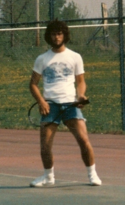 Then..."playing" tennis at 18...