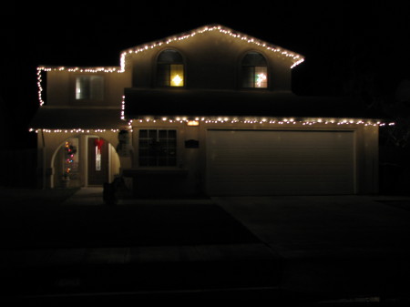 Our home Christmas 2006