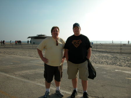 My brother Shawn and I at Venice Beach