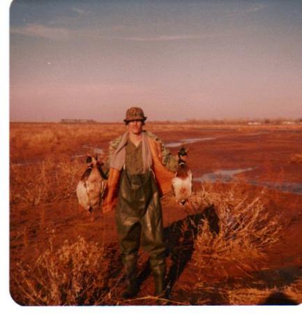 Duck hunting in Oklahoma 1981