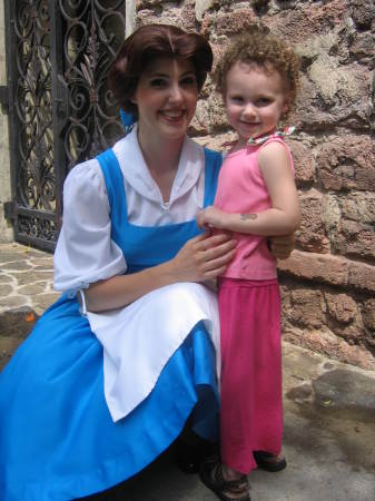 Zoe & Belle in Disney World April '06
