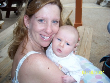 Mommy and Libby (2 1/2 months old)