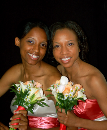 Bridesmaids at Sandy's Wedding