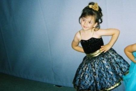 Taylor At Her Recital