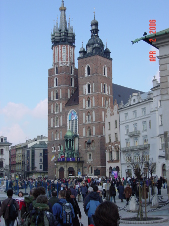 Basilica of the Virgin Mary in Krakow, Poland
