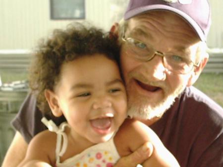 My husband Ken and granddaughter McKenna