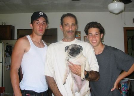 me and my boys Jon & Josh oh and Lucy our dog