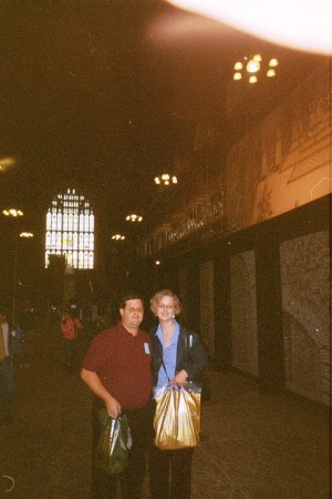 Rob and Judy at Parliament