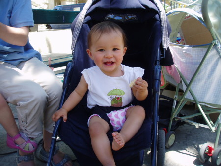 Ellie in Provence 2006