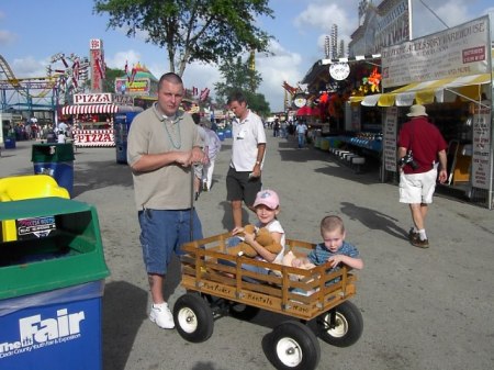 Me and the kids at the Youth Fair