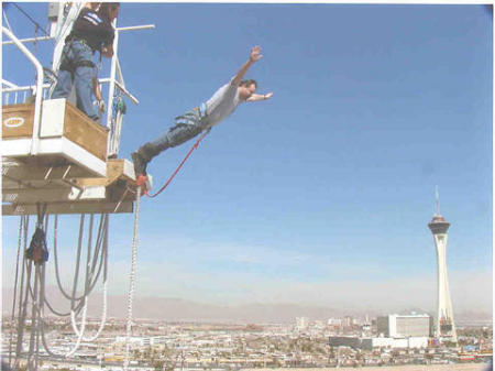 Bungee jumping in Las Vegas