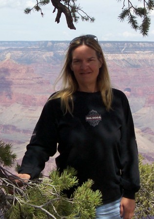 Karen at Grand Canyon