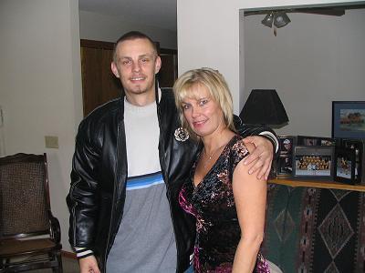 My son, Josh and me in 2005