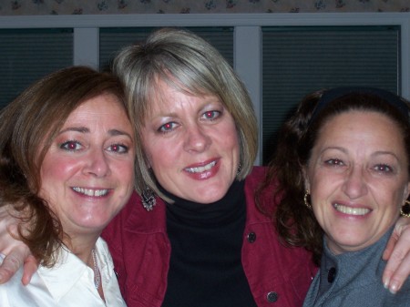 Wife Kelley with sisters Julie and Beth