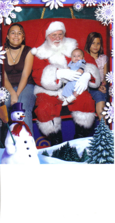 His First Time With Santa