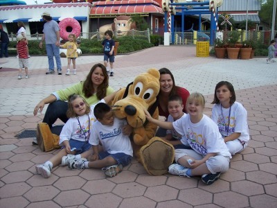 The kids and I with PLUTO