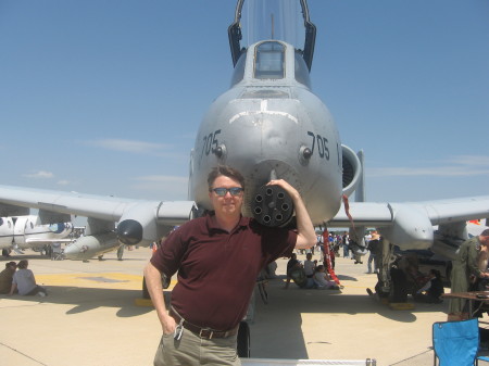 At Andrews Air Force Base air show