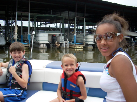 Boating w/ the kids