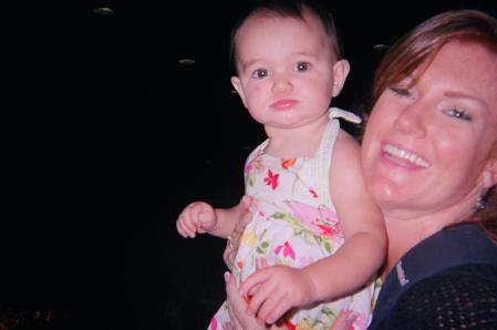 Stepdaugher Kristen with her daughter Gabriella.
