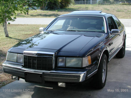1988 Lincoln LSC