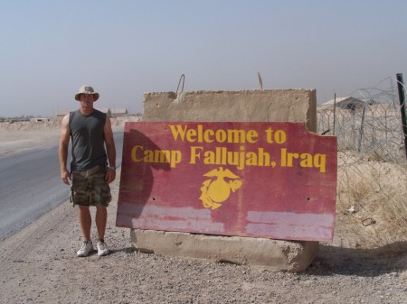 Jr at Camp Fallujah