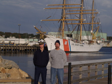 New London US Cutter Eagle with David 2005