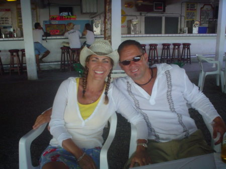 Hubby & I in Mexico